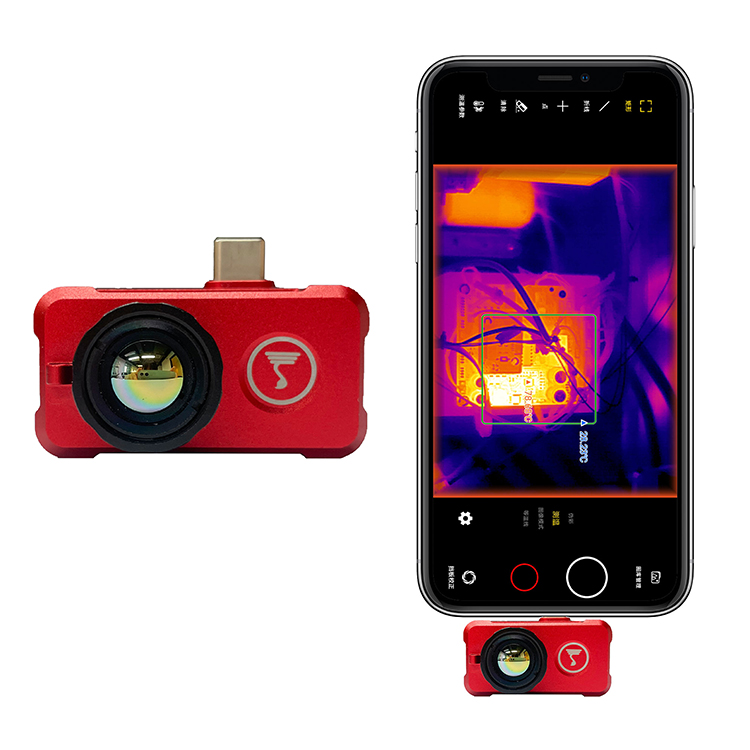 Cell phone thermal camera